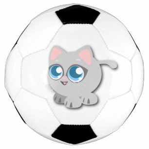 ベビー子猫 サッカーボール