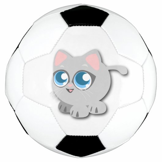 ベビー子猫 サッカーボール (正面)