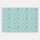 ベビー子猫 ラッピングペーパーシート (正面2)