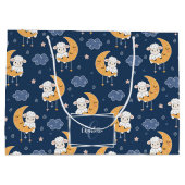 ベビー子羊のムーンパターン名 ラージペーパーバッグ (裏面)