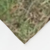 ベビー子馬飲む フリースブランケット (角)