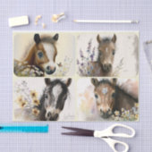 ベビー子馬 薄葉紙 (クラフト)