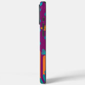 ベビー孔雀デザイン付名前をカスタムする Case-Mate iPhoneケース (裏面 / 左)