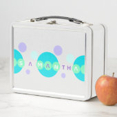 ベビー宇宙カスタマイズは最大8文字Lunchbox メタルランチボックス (インサイチュ)
