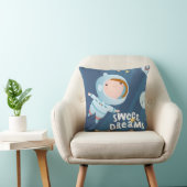 ベビー宇宙飛行士(女の子)スウィートドリームズ装飾用クッション クッション (椅子)