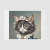 ベビー家庭菜食子猫 薄葉紙 (正面)