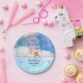 ベビー寒冷な北極圏外の動物の赤ちゃんシャワー ペーパープレート (パーティー)