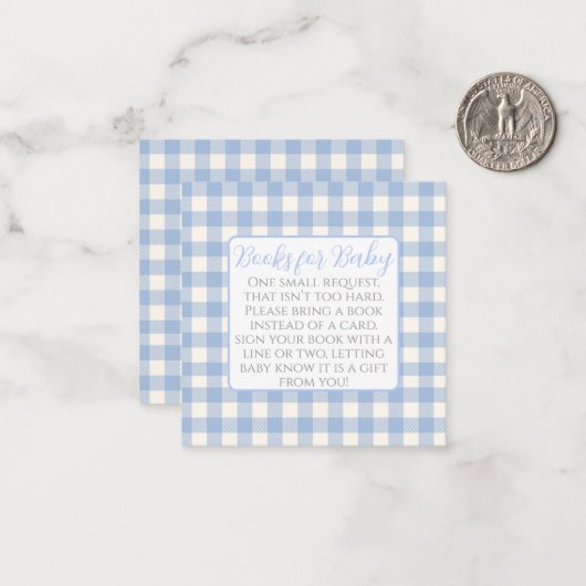 ベビー封入用の帳簿 ノートカード (正面/裏面インサイチュ)