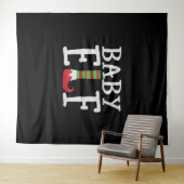 ベビー小妖精や小人 タペストリー (インサイチュ(横))