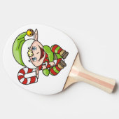 ベビー小妖精や小人 卓球ラケット (横)