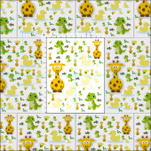 ベビー布 ファブリック (タイル)