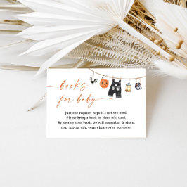 ベビー帳 | ハロウィーンの赤ちゃんシャワー エンクロージャーカード