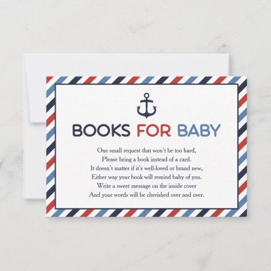 ベビー帳 招待状 (正面)