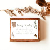 ベビー帳 | Sage Green Boyベビーシャワー 招待状