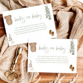 ベビー帳 | Sage Green Boyベビーシャワー 招待状