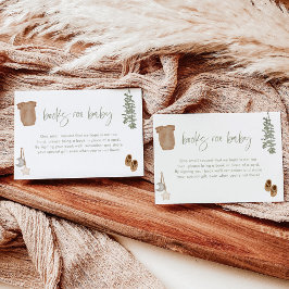 ベビー帳 | Sage Green Boyベビーシャワー 招待状