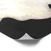 ベビー幽霊ハロウィーン秋ベビーシャワー歓迎サイン ポスター (角)