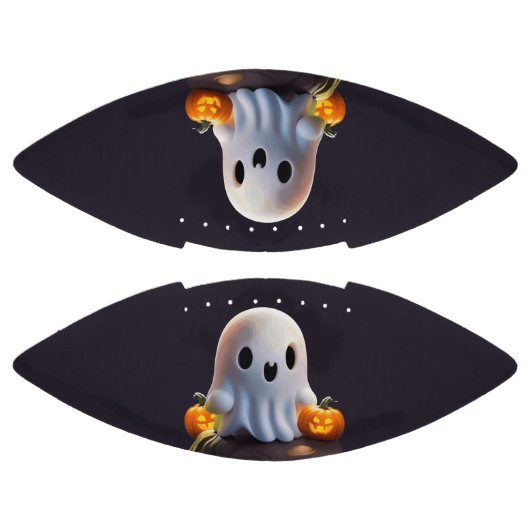 ベビー幽霊不気味かわいいハロウィーンキャラクター アメリカンフットボール (パネル)