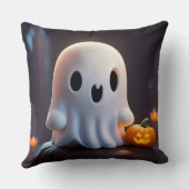 ベビー幽霊不気味かわいいハロウィーンキャラクター クッション (裏面)
