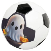 ベビー幽霊不気味かわいいハロウィーンキャラクター サッカーボール (3/4)