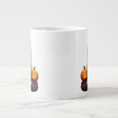 ベビー幽霊不気味かわいいハロウィーンキャラクター ジャンボコーヒーマグカップ (正面)