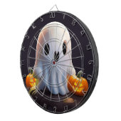 ベビー幽霊不気味かわいいハロウィーンキャラクター ダーツボード (正面右)