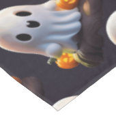 ベビー幽霊不気味かわいいハロウィーンキャラクター テーブルクロス (アングル)