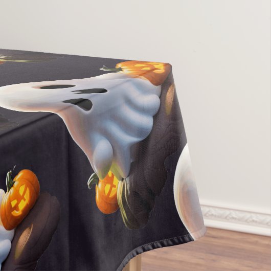 ベビー幽霊不気味かわいいハロウィーンキャラクター テーブルクロス (インサイチュ)