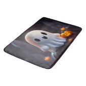 ベビー幽霊不気味かわいいハロウィーンキャラクター バスマット (アングル)