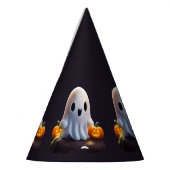 ベビー幽霊不気味かわいいハロウィーンキャラクター パーティーハット (左)