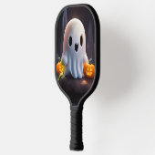 ベビー幽霊不気味かわいいハロウィーンキャラクター ピックルボールラケット (左)