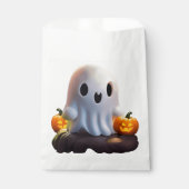 ベビー幽霊不気味かわいいハロウィーンキャラクター フェイバーバッグ (正面)