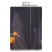 ベビー幽霊不気味かわいいハロウィーンキャラクター フラスク (裏面)