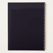 ベビー幽霊不気味かわいいハロウィーンキャラクター プランナー手帳 (裏面)