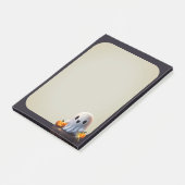 ベビー幽霊不気味かわいいハロウィーンキャラクター ポストイット (アングル)