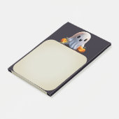 ベビー幽霊不気味かわいいハロウィーンキャラクター ポストイット (アングル)