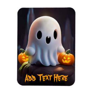 ベビー幽霊不気味かわいいハロウィーンキャラクター マグネット
