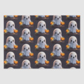 ベビー幽霊不気味かわいいハロウィーンキャラクター 薄葉紙 (正面)