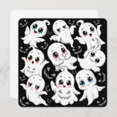 ベビー幽霊不気味かわいいハロウィーンムード (正面/裏面)