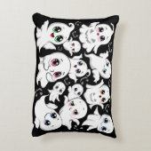 ベビー幽霊不気味かわいいハロウィーンムード アクセントクッション (裏面(縦))