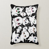 ベビー幽霊不気味かわいいハロウィーンムード アクセントクッション (正面(垂直))