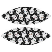 ベビー幽霊不気味かわいいハロウィーンムード アメリカンフットボール (パネル)