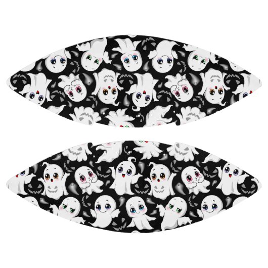 ベビー幽霊不気味かわいいハロウィーンムード アメリカンフットボール (パネル)