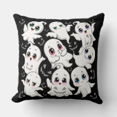 ベビー幽霊不気味かわいいハロウィーンムード クッション (正面)