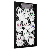 ベビー幽霊不気味かわいいハロウィーンムード クリップボード (右)
