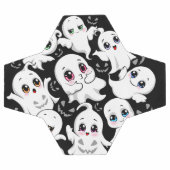 ベビー幽霊不気味かわいいハロウィーンムード サッカーボール (フラット)