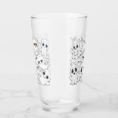 ベビー幽霊不気味かわいいハロウィーンムード タンブラーグラス (右)