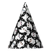 ベビー幽霊不気味かわいいハロウィーンムード パーティーハット (裏面)