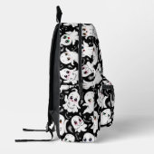 ベビー幽霊不気味かわいいハロウィーンムード プリントバックパック (左)