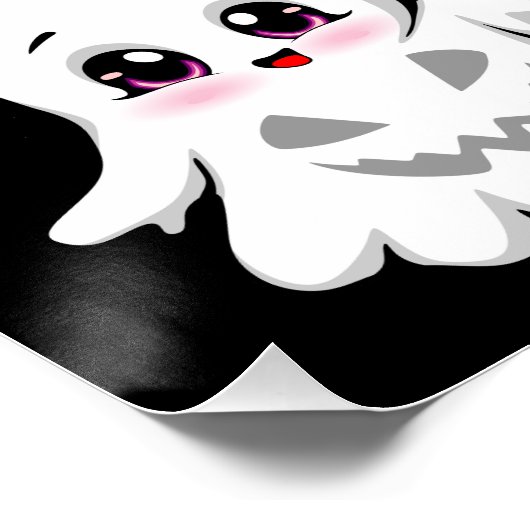 ベビー幽霊不気味かわいいハロウィーンムード ポスター (コーナー)